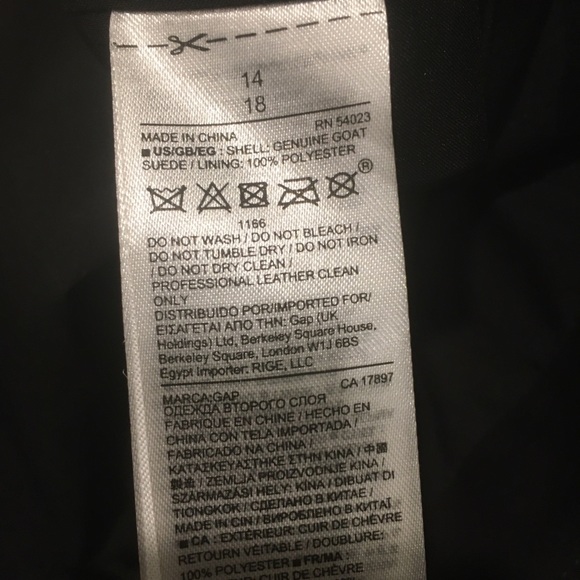 Gap Suede Leather Zip Dress. FLASH SALE $25  Today Only Oct 2 - Picture 5 of 8